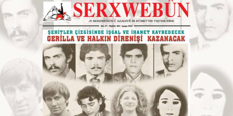 SERXWEBÛN “ŞEHİTLER ÇİZGİSİNDE İŞGAL VE İHANET KAYBEDECEK, GERİLLA VE HALKIN DİRENİŞİ KAZANACAK” MANŞETİYLE ÇIKTI