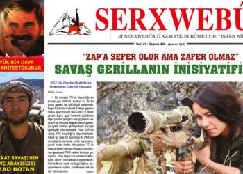SERXWEBÛN GAZETESİNİN HAZİRAN SAYISI ÇIKTI