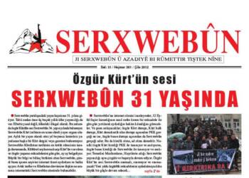 ÖZGÜR KÜRT’ÜN SESİ SERXWEBÛN 31 YAŞINDA