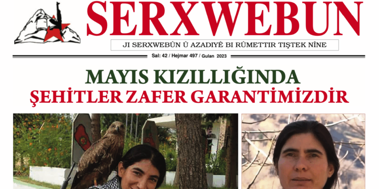 SERXWEBÛN MAYIS SAYISI ÇIKTI