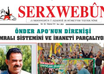 SERXWEBÛN GAZETESİ’NİN EYLÜL AYI SAYISI ÇIKTI