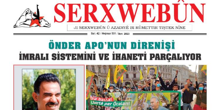 SERXWEBÛN GAZETESİ’NİN EYLÜL AYI SAYISI ÇIKTI