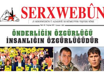 SERXWEBÛN GAZETESİNİN EKİM AYI SAYISI ÇIKTI