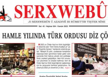 SERXWEBÛN GAZETESİ’NİN ARALIK AYI SAYISI ÇIKTI