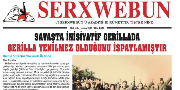 SERXWEBÛN’UN OCAK AYI SAYISI ÇIKTI