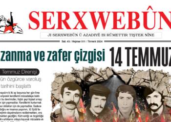 SERXWEBÛN’UN TEMMUZ AYI SAYISI ÇIKTI!