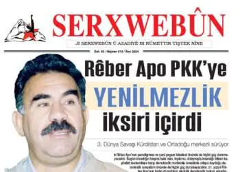 SERXWEBÛN’UN EYLÜL AYI SAYISI ÇIKTI!