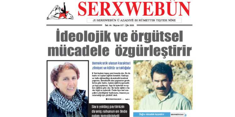 SERXWEBÛN’UN 2025 OCAK AYI SAYISI ÇIKTI!