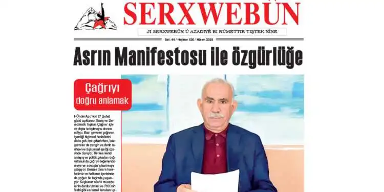 SERXWEBÛN’UN NİSAN 2025 SAYISI ÇIKTI